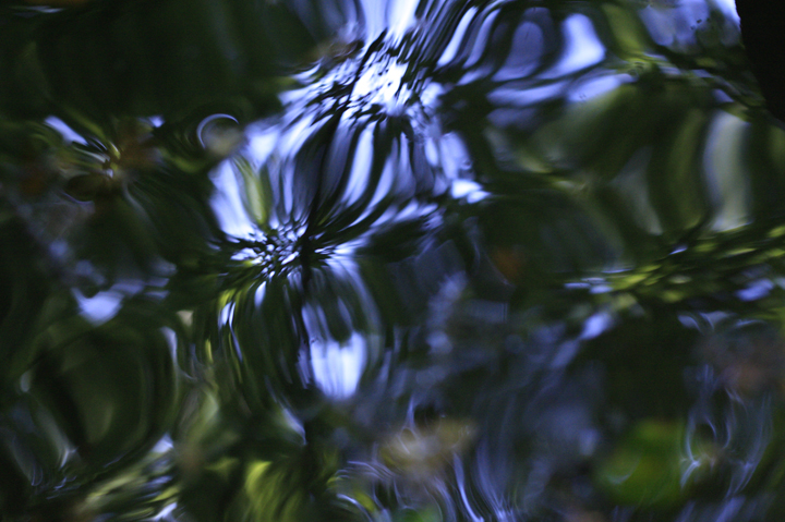 A close-up of the frequency of water, a metaphor of the brilliance we are reaching for.